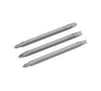 STANLEY STA61384-XJ 3 Inserti Doppi 86mm PH/PZ/SL Set Cacciavite