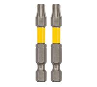 STANLEY STA62920-XJ Set 2 punte esagonali T30 1/4" 2 x 50 mm