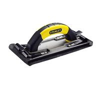 STANLEY - STHT0-05927 Smerigliatore a mano | Impugnatura bimateriale confortevole, corpo in alluminio resistente, design del morsetto efficiente