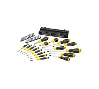 STANLEY STHT0-62143 Set 57 Pezzi Giraviti e Inserti e Chiavi a Bussola