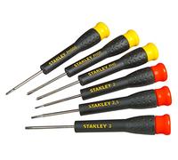 STANLEY STHT0-62632 Cacciaviti di Precisione, 3 x Std - 3 x Ph, Set di 6 pz