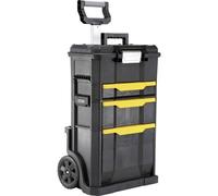 STANLEY STST1-70344 Stanley Rollende Werkstatt 2-in-1, Trolley-Koffer, Schwarz