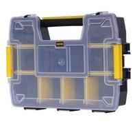 Stanley STST1-70720 Scatola per minuteria Nero Trasparente 2,5 kg Cardine 295 mm