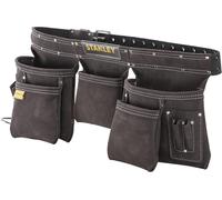 Stanley STST1-80113 Cintura Doppio Fodero Portautensili Cuoio