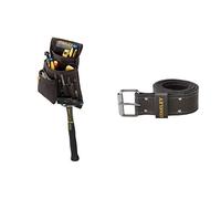 STANLEY STST1-80114 Fodero porta utensili in cuoio + STANLEY STST1-80119 Cintura