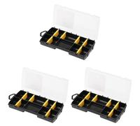 STANLEY STST81679-1 Organizer Porta minuteria, Trasparente (Confezione da 3)