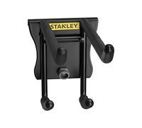 Stanley STST82606-1 Gancio Doppio Track Wall, Nero