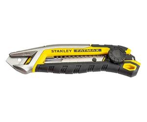 Stanley Taglierina laterale 18mm con rotella di bloccaggio, Multicolore