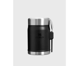 Stanley The Legendary Classic Food Jar + Spork men Outdoor Equipment black|silver in taglia:ONE SIZE