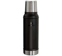 Stanley - Thermos - The Legendary Classic Bottle 0.94L - Black 2.0 in Legno - Nero