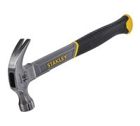 Stanley Tools - Curved Claw Hammer Fiberglass Shaft 450g (16oz)