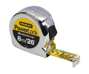 Stanley Tools - PowerLock® BladeArmor® Pocket Tape 8m / 26ft (larghezza 25mm)