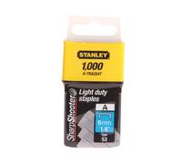 Stanley TRA2 Leggeri Cerniera 6mm TRA204T (Confezione 1000) STA0TRA204T