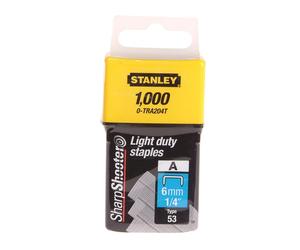 Stanley® TRA2 Graffettatrice Leggera 6Mm TRA204T (Confezione 1000) STA0TRA204T