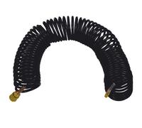 Stanley - Tubo Spiralato 15 Metri Attacco Rapido, Plastica, Nero, 15 Metri