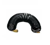 Stanley Tubo Spiralato Universale Compressore Aria 10 Metri Attacco Rapido Nero
