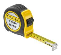Stanley Tylon Tasca Nastro Misurare 26ft 8m Larghezza 25mm con Clip per Cintura