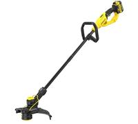 STANLEY V20 Tagliaerba a batteria, con protezione bordi, include batteria e caricabatterie, 18V, STCST933M1-QW