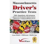 Stanley Vast Massachusetts Driver's Practice Tests (Tascabile)