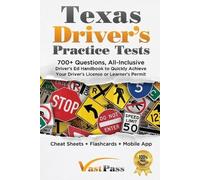 Stanley Vast Texas Driver's Practice Tests (Tascabile)
