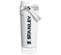 STANLEY Vitalize - Shaker Bottle da 590 ml, a tenuta stagna, in acciaio inox, con coperchio a flusso rapido, senza BPA, gesso