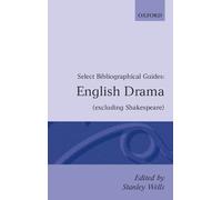 Stanley Wells English Drama (Tascabile)