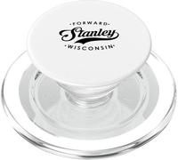 Stanley WI State Motto per uomo donna. PopSockets PopGrip per MagSafe