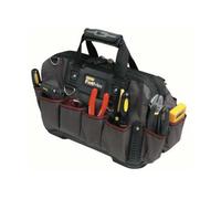Stanley zaino in tessuto e pelle nero con dimensioni 490x260x280 mm