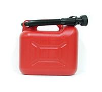 Stanmo Tanica di Carburante Standard 5L per Benzina Diesel e altri escrementi Rosso