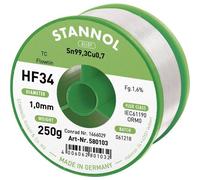 Stannol 580103 HF34 1,6% 1,0MM FLOWTIN TC CD 250G Stagno senza piombo Bobina, s