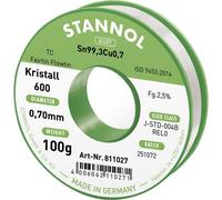 Stannol 811027 Kristall 600 Fairtin Stagno senza piombo senza piombo Sn99,3Cu0,