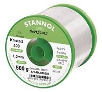 Stannol 810032 Ecology TC Stagno senza piombo Bobina Sn99,3Cu0,7 REL0 500 g 1 m