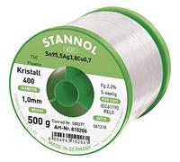Stannol Flowtin TS Loetzinn, bobina senza piombo, Sn95,5Ag3,8Cu0,7, 500 g, 1 mm