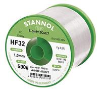 Stannol hf32 3500 stagno senza piombo bobina sn99.3cu0.7 500 g 1.0 mm