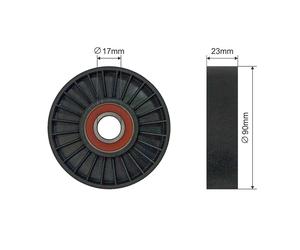 Stannrolle, Cinghia Scanalata Adatto A per Saab 9-3 (YS3D) 98-09 OE zu Vergl E2U
