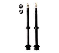 Stans No Tubes Valvole Universal+ Tubeless 65mm 2 Unità Black