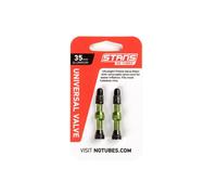Stans NoTubes - VALVE STEM PAIR UNI AL PRESTA 35MM GREEN