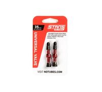 Stans NoTubes - VALVE STEM PAIR UNI AL PRESTA 35MM RED