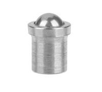 Stantuffo a molla con sfera in acciaio inossidabile Perline di posizionamento di precisione Fissaggio a vite liscio per dispositivi meccanici Morsetti Stampi Macchine automatiche (Φ 3 * 4)