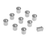 Stantuffo a Sfera, 10 Pezzi in Acciaio Inossidabile 304, Pistone a Molla a Sfera, 5 Mm * 6 Mm, Set di Accessori per il Corpo, Stantuffo a Molla a Sfera con Fermo a Sfera