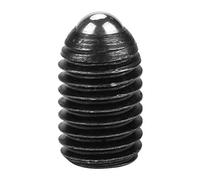 Stantuffo a sfera, 10Pcs Set di pistoni a molla in acciaio al carbonio con inserti a molla in acciaio resistente(M10 * 20 (10PCS))