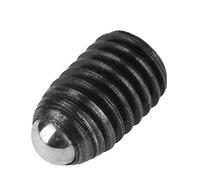 Stantuffo a Sfera Esagonale con Filettatura M8 10 Pezzi, Stantuffo a Molla, Set di Stantuffi a Molla in Acciaio Al Carbonio con Presa a Vite in Acciaio Al Carbonio M8)