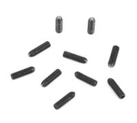 Stantuffo a Sfera Stantuffo a Molla Set di pistoni a Sfera in Acciaio 10 Pezzi M3 Filettatura Vite Presa Esagonale Pressori a Molla con Sfera in Acciaio al Carbonio per (M3*10(10 PZ))