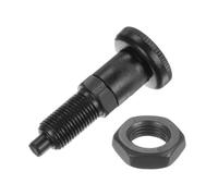 Stantuffo con pomello 3 pezzi M10x1 5mm Manopola retrattile stantuffo a molla punta a sfera in acciaio al carbonio for uso industriale