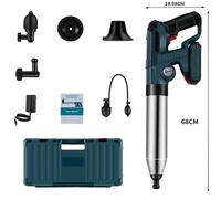 Stantuffo d'aria Elettrico WC Draga Strumento Macchina per sbloccare tubi Fogna WC Sblocco Macchina Potenti strumenti per stantuffo tubi