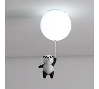 Stanza Dei Bambini Plafoniera E27 Panda Lampada Da Soffitto Cameretta Lampade Ragazzo Ragazza Illuminazione Interna Lampadina G9 Lampadario Nordico Salotto Studio Luci A Palloncino Ø15CM,B