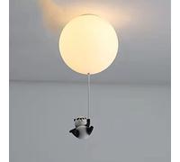 Stanza Dei Bambini Plafoniera E27 Panda Lampada Da Soffitto Cameretta Lampade Ragazzo Ragazza Illuminazione Interna Lampadina G9 Lampadario Nordico Salotto Studio Luci A Palloncino Ø15CM,A
