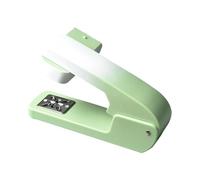 Staplers Desk, Heavy-Duty, Swing Arm Deep Reach Ergonomic Handle Anti-slip Jam-free High-Capacity Adjustable Guide, Stapling Machine for Booklet Document Poster Packaging 4.53x1.38x2.17inches