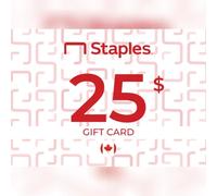 Staples Gift Card 25 CAD Key - CANADA