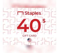 Staples Gift Card 40 USD Key - UNITED STATES